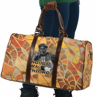 Ngugi wa Thiong O Travel Bag African Literary Icon Portrait Cultural Revival - Wonder Print Shop
