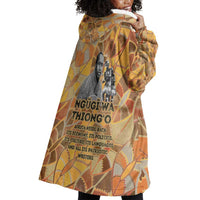 Ngugi wa Thiong O Wearable Blanket Hoodie African Literary Icon Portrait Cultural Revival - Wonder Print Shop