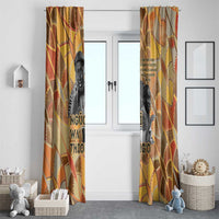 Ngugi wa Thiong O Window Curtain African Literary Icon Portrait Cultural Revival - Wonder Print Shop