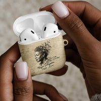 Maya Angelou AirPods Case I Know Why The Caged Bird Sings - Wonder Print Shop