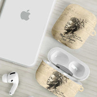 Maya Angelou AirPods Case I Know Why The Caged Bird Sings - Wonder Print Shop