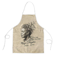 Maya Angelou Apron I Know Why The Caged Bird Sings - Wonder Print Shop