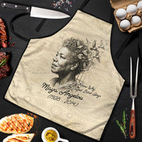 Maya Angelou Apron I Know Why The Caged Bird Sings - Wonder Print Shop