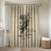Maya Angelou Bathroom Set I Know Why The Caged Bird Sings - Wonder Print Shop