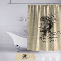 Maya Angelou Bathroom Set I Know Why The Caged Bird Sings - Wonder Print Shop