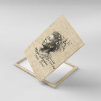 Maya Angelou Canvas Wall Art I Know Why The Caged Bird Sings - Wonder Print Shop