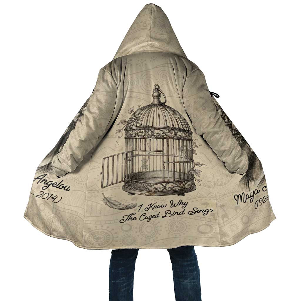Maya Angelou Cloak I Know Why The Caged Bird Sings - Wonder Print Shop