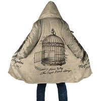 Maya Angelou Cloak I Know Why The Caged Bird Sings - Wonder Print Shop
