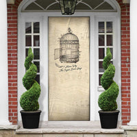 Maya Angelou Door Cover I Know Why The Caged Bird Sings - Wonder Print Shop