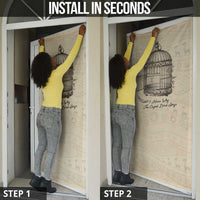 Maya Angelou Door Cover I Know Why The Caged Bird Sings - Wonder Print Shop