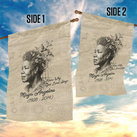 Maya Angelou Garden Flag I Know Why The Caged Bird Sings - Wonder Print Shop