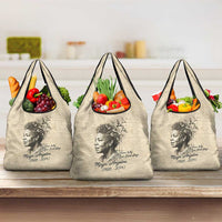 Maya Angelou Grocery Bag I Know Why The Caged Bird Sings - Wonder Print Shop