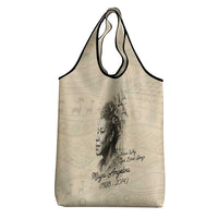Maya Angelou Grocery Bag I Know Why The Caged Bird Sings - Wonder Print Shop