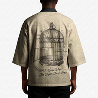 Maya Angelou Kimono I Know Why The Caged Bird Sings - Wonder Print Shop