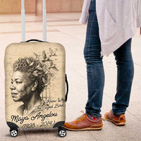 Maya Angelou Luggage Cover I Know Why The Caged Bird Sings - Wonder Print Shop