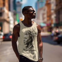 Maya Angelou Men Tank Top I Know Why The Caged Bird Sings - Wonder Print Shop