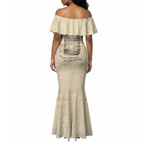 Maya Angelou Mermaid Dress I Know Why The Caged Bird Sings - Wonder Print Shop