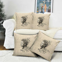 Maya Angelou Pillow Cover I Know Why The Caged Bird Sings - Wonder Print Shop