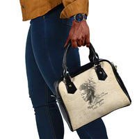 Maya Angelou Shoulder Handbag I Know Why The Caged Bird Sings - Wonder Print Shop