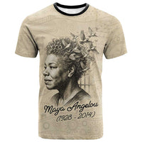Maya Angelou T shirt I Know Why The Caged Bird Sings - Wonder Print Shop