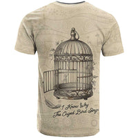 Maya Angelou T shirt I Know Why The Caged Bird Sings - Wonder Print Shop