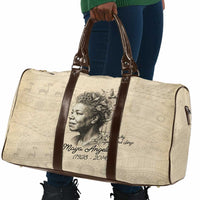 Maya Angelou Travel Bag I Know Why The Caged Bird Sings - Wonder Print Shop