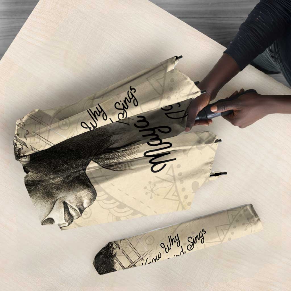 Maya Angelou Umbrella I Know Why The Caged Bird Sings - Wonder Print Shop