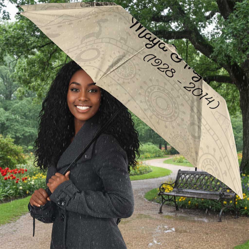Maya Angelou Umbrella I Know Why The Caged Bird Sings - Wonder Print Shop