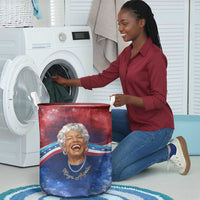 Maya Angelou Laundry Basket Inspirational Life Mission Quote Celebration of Joy Passion and Compassion - Wonder Print Shop