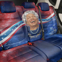 Maya Angelou Back Car Seat Cover Inspirational Life Mission Quote Celebration of Joy Passion and Compassion - Wonder Print Shop