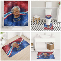Maya Angelou Bathroom Set Inspirational Life Mission Quote Celebration of Joy Passion and Compassion - Wonder Print Shop