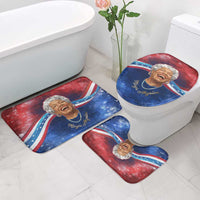 Maya Angelou Bathroom Set Inspirational Life Mission Quote Celebration of Joy Passion and Compassion - Wonder Print Shop