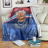 Maya Angelou Blanket Inspirational Life Mission Quote Celebration of Joy Passion and Compassion - Wonder Print Shop