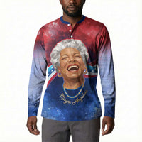 Maya Angelou Button Sweatshirt Inspirational Life Mission Quote Celebration of Joy Passion and Compassion