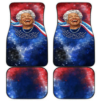 Maya Angelou Car Mats Inspirational Life Mission Quote Celebration of Joy Passion and Compassion - Wonder Print Shop