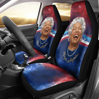 Maya Angelou Car Seat Cover Inspirational Life Mission Quote Celebration of Joy Passion and Compassion - Wonder Print Shop