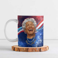 Maya Angelou Ceramic Mug Inspirational Life Mission Quote Celebration of Joy Passion and Compassion - Wonder Print Shop