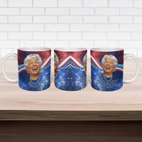 Maya Angelou Ceramic Mug Inspirational Life Mission Quote Celebration of Joy Passion and Compassion - Wonder Print Shop