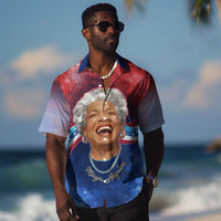 Maya Angelou Hawaiian Shirt Inspirational Life Mission Quote Celebration of Joy Passion and Compassion - Wonder Print Shop