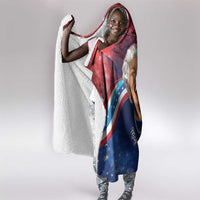 Maya Angelou Hooded Blanket Inspirational Life Mission Quote Celebration of Joy Passion and Compassion - Wonder Print Shop