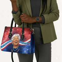 Maya Angelou Leather Bag Inspirational Life Mission Quote Celebration of Joy Passion and Compassion - Wonder Print Shop