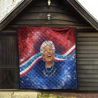 Maya Angelou Quilt Inspirational Life Mission Quote Celebration of Joy Passion and Compassion - Wonder Print Shop