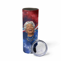 Maya Angelou Skinny Tumbler Inspirational Life Mission Quote Celebration of Joy Passion and Compassion - Wonder Print Shop