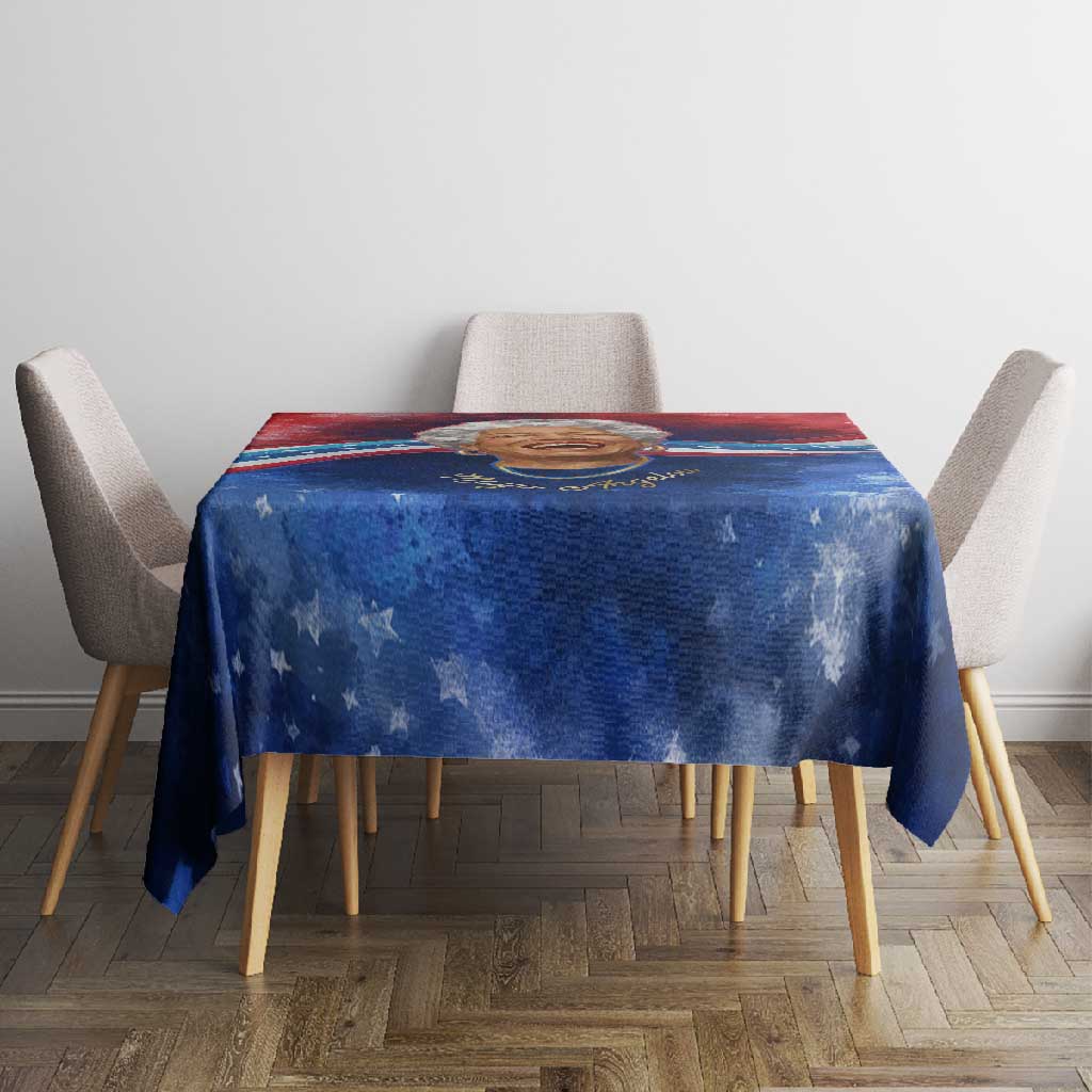 Maya Angelou Tablecloth Inspirational Life Mission Quote Celebration of Joy Passion and Compassion - Wonder Print Shop
