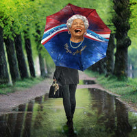 Maya Angelou Umbrella Inspirational Life Mission Quote Celebration of Joy Passion and Compassion - Wonder Print Shop