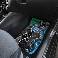 Torest Trait Islands Mix Crocodine Aboriginal Pattern Car Mats - Wonder Print Shop