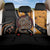 Aboriginal Snake Pattern Dot Art Back Car Seat Cover - Wonder Print Shop
