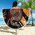 Aboriginal Snake Pattern Dot Art Beach Blanket - Wonder Print Shop