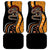 Aboriginal Snake Pattern Dot Art Car Mats - Wonder Print Shop