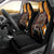 Aboriginal Snake Pattern Dot Art Car Seat Cover - Wonder Print Shop